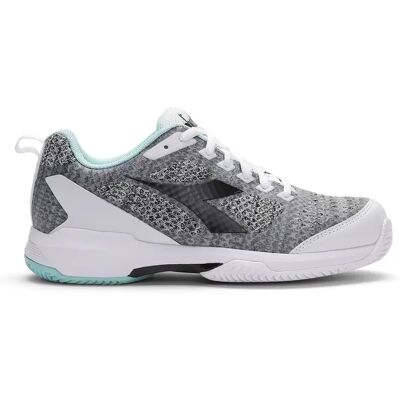 Diadora S.shot 2 Clay Damen Tennisschuhe, weiß, Größe 38 ½ 38 ½ Diadora S.shot 2 Clay Damen Tennisschuhe, weiß, Größe 38 ½ 38 ½