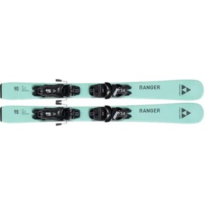 Fischer Ranger Jr (70-120) Jrs + Fs4 Ca Jrs Kinder Race-Ski, türkis 70 Fischer Ranger Jr (70-120) Jrs + Fs4 Ca Jrs Kinder Race-Ski, türkis 70