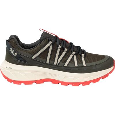 Jack Wolfskin Wild Hike Texapore Low Herren Multifunktionsschuhe, grün, Größe 44 44 Jack Wolfskin Wild Hike Texapore Low Herren Multifunktionsschuhe, grün, Größe 44 44