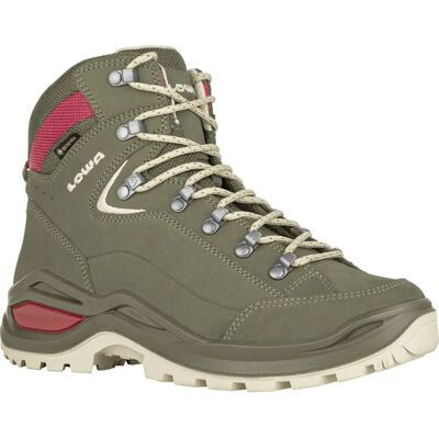 Lowa Renegade Evo Mid Gtx Olive - Damen - Wanderschuhe Lowa Renegade Evo Mid Gtx Olive - Damen - Wanderschuhe