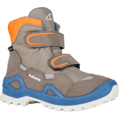 Lowa Kinder Braun/Orange Milo EVO GTX Mid JR - Unisex Lowa Kinder Braun/Orange Milo EVO GTX Mid JR - Unisex