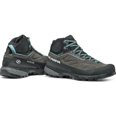 Scarpa Rapid XT Mid GTX W - Wanderschuhe - Grau/Blau Scarpa Rapid XT Mid GTX W - Wanderschuhe - Grau/Blau