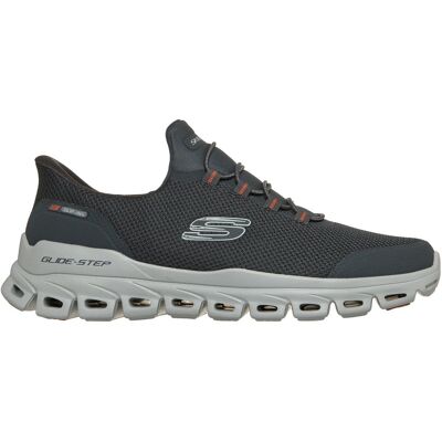 Skechers Glide-Step - Remnynt Herren Slipper, grau, Größe 45 ½ 45 ½ Skechers Glide-Step - Remnynt Herren Slipper, grau, Größe 45 ½ 45 ½