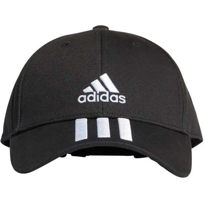 Adidas Baseball 3-Streifen Twill Kappe Cap, schwarz OSFC Adidas Baseball 3-Streifen Twill Kappe Cap, schwarz OSFC