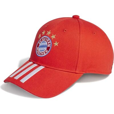 Adidas FC Bayern München Baseball Kappe Cap, rot OSFL Adidas FC Bayern München Baseball Kappe Cap, rot OSFL