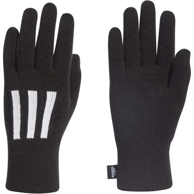 Adidas 3-Streifen Conductive Handschuhe Cap, schwarz S Adidas 3-Streifen Conductive Handschuhe Cap, schwarz S