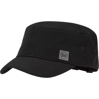 Buff Military Cap, schwarz S/M Buff Military Cap, schwarz S/M