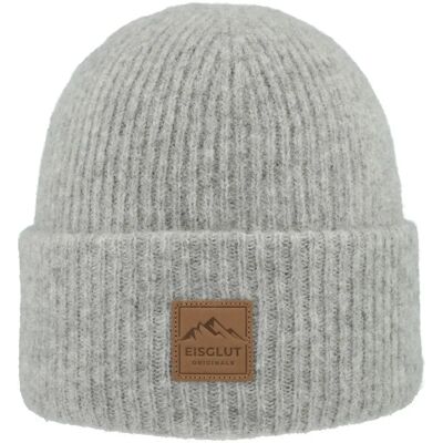 Eisglut Idalenal Merino Damen Mütze, silber OneSize Eisglut Idalenal Merino Damen Mütze, silber OneSize