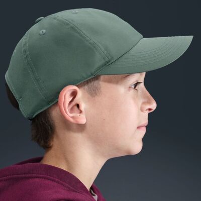 Nike Dri-Fit Unstructured Metal Swoosh Kinder Cap, grün US: 1SIZE Nike Dri-Fit Unstructured Metal Swoosh Kinder Cap, grün US: 1SIZE