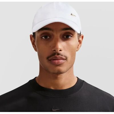 Nike Dri-Fit Unstructured Metal Swoosh Cap, weiß US: M/L UK: MED Nike Dri-Fit Unstructured Metal Swoosh Cap, weiß US: M/L UK: MED