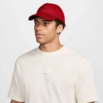 Nike Jordan Unstructured Curved-Bill Cap, rot US: M/L UK: MED Nike Jordan Unstructured Curved-Bill Cap, rot US: M/L UK: MED
