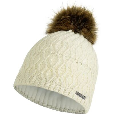 P.A.C. Kisala Pom Herren Mütze, braun - P.A.C. Kisala Pom Herren Mütze, braun -
