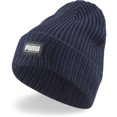 Puma Ribbed Classic Cuff Beanie Hut, blau ADULT Puma Ribbed Classic Cuff Beanie Hut, blau ADULT