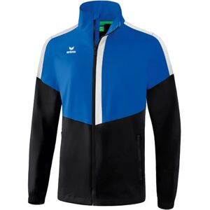 ERIMA Squad Allwetterjacke - Blau, Schwarz, Weiß - S ERIMA Squad Allwetterjacke - Blau, Schwarz, Weiß - S