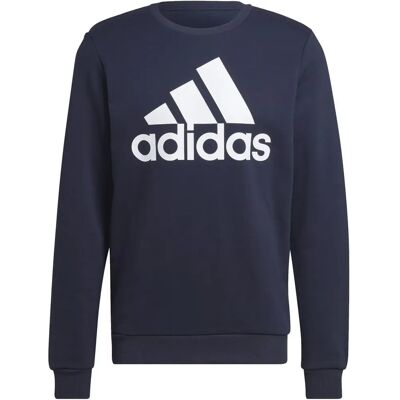 Adidas Essentials Big Logo Sweatshirt Herren Sweatshirt, blau M Adidas Essentials Big Logo Sweatshirt Herren Sweatshirt, blau M