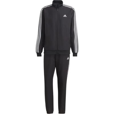 Adidas 3-Streifen Woven Herren Trainingsanzug, schwarz 2XL Adidas 3-Streifen Woven Herren Trainingsanzug, schwarz 2XL