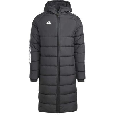 Adidas Tiro 24 Long Mantel Herren Fußballjacke, schwarz 2XL Adidas Tiro 24 Long Mantel Herren Fußballjacke, schwarz 2XL