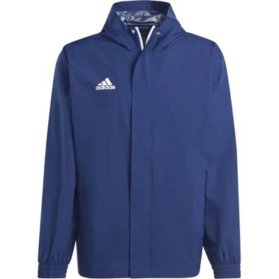 Adidas Entrada 22 All-Weather Jacke Herren Fußballjacke, blau 2XL Adidas Entrada 22 All-Weather Jacke Herren Fußballjacke, blau 2XL