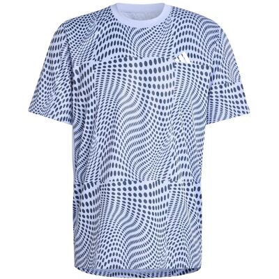 Adidas Club Graphic Tennis Herren T-Shirt, blau M Adidas Club Graphic Tennis Herren T-Shirt, blau M