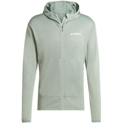 ADIDAS - TERREX XPERIOR LIGHT FLEECE HOODED JACKET ADIDAS - TERREX XPERIOR LIGHT FLEECE HOODED JACKET