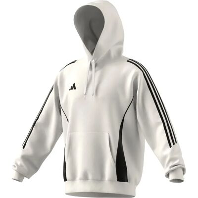Adidas Tiro24 Sweat Hoodie Herren Kapuzensweater, weiß S Adidas Tiro24 Sweat Hoodie Herren Kapuzensweater, weiß S