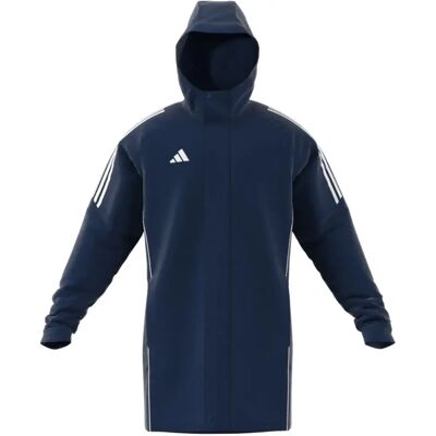 Adidas Tiro 24 Stadium Parka Herren Fußballjacke, blau XS Adidas Tiro 24 Stadium Parka Herren Fußballjacke, blau XS