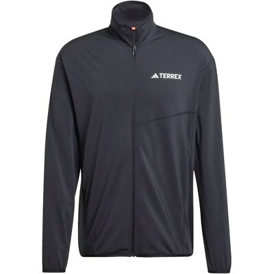 Adidas Terrex Multi Climawarm Full Zip Tech Fleece Herren Rollkragenpullover, schwarz S Adidas Terrex Multi Climawarm Full Zip Tech Fleece Herren Rollkragenpullover, schwarz S