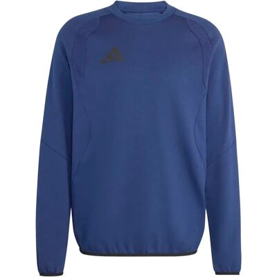 Adidas Tiro Travel Crew Herren Sweatshirt, blau 2XL Adidas Tiro Travel Crew Herren Sweatshirt, blau 2XL