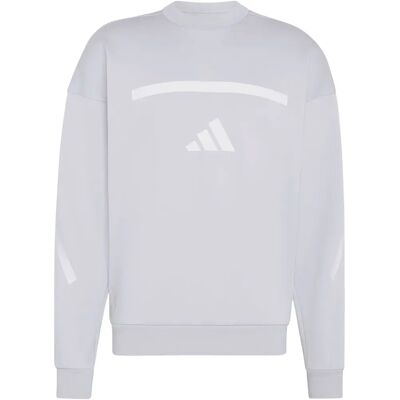 New adidas Z.n.e. Herren Sweatshirt, silber S New adidas Z.n.e. Herren Sweatshirt, silber S