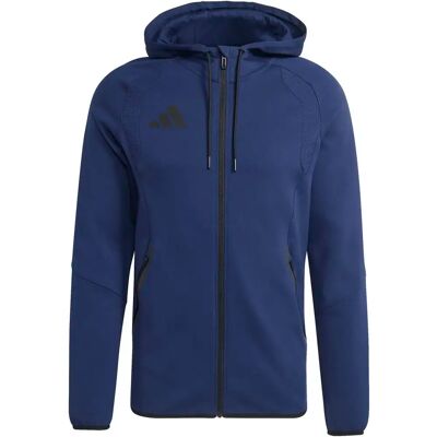 Adidas Tiro Travel Sweat Hoodie Herren Kapuzensweater, blau S Adidas Tiro Travel Sweat Hoodie Herren Kapuzensweater, blau S