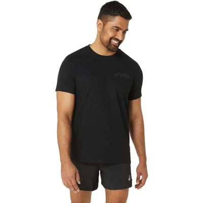Asics Chest Logo T-Shirt, schwarz M Asics Chest Logo T-Shirt, schwarz M