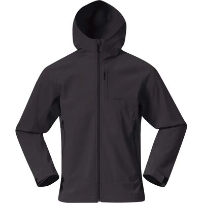 Bergans Vaagaa Softshell Hood Herren Jacke, schwarz S Bergans Vaagaa Softshell Hood Herren Jacke, schwarz S