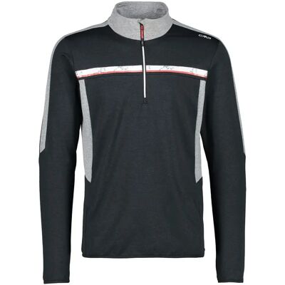 CMP Man Sweat Herren Rollkragenpullover, schwarz 58 CMP Man Sweat Herren Rollkragenpullover, schwarz 58