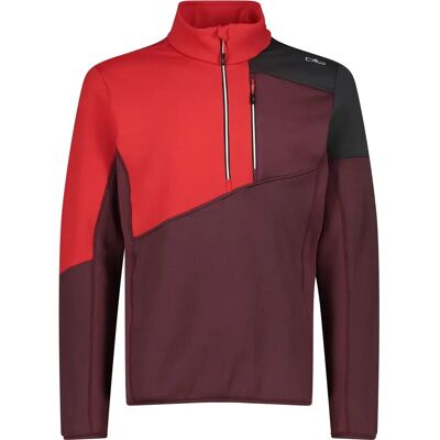 CMP Sweat Herren Rollkragenpullover, rot 52 CMP Sweat Herren Rollkragenpullover, rot 52