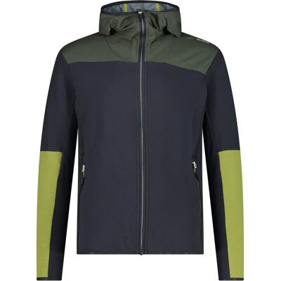 CMP Hybrid Jacket Fix Hood Herren Kapuzensweater, grau 46 CMP Hybrid Jacket Fix Hood Herren Kapuzensweater, grau 46