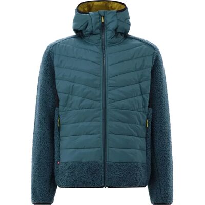 CMP Hybrid Fix Hood Herren Kapuzensweater, grün 54 CMP Hybrid Fix Hood Herren Kapuzensweater, grün 54