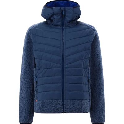CMP Hybrid Fix Hood Herren Kapuzensweater, blau 50 CMP Hybrid Fix Hood Herren Kapuzensweater, blau 50