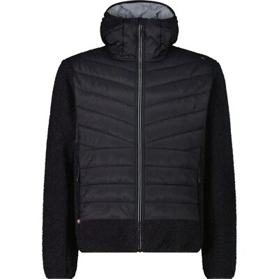 CMP Hybrid Fix Hood Herren Kapuzensweater, grau 50 CMP Hybrid Fix Hood Herren Kapuzensweater, grau 50