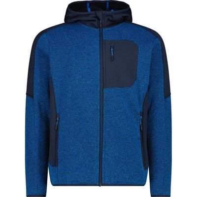 CMP Fix Hood Herren Kapuzensweater, blau 58 CMP Fix Hood Herren Kapuzensweater, blau 58