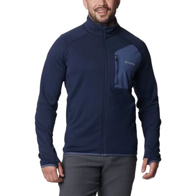 Columbia Triple Canyon Full Zip Herren Rollkragenpullover, blau XXL Columbia Triple Canyon Full Zip Herren Rollkragenpullover, blau XXL