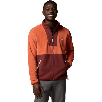 Columbia Sequoia Grove Full Zip Fleece Herren Rollkragenpullover, orange L Columbia Sequoia Grove Full Zip Fleece Herren Rollkragenpullover, orange L