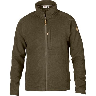 Fjällräven Buck Fleece Herren Midlayer, grün XL Fjällräven Buck Fleece Herren Midlayer, grün XL