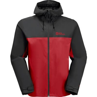 Jack Wolfskin Weiltal 2L Herren Funktionsjacke, rot M Jack Wolfskin Weiltal 2L Herren Funktionsjacke, rot M