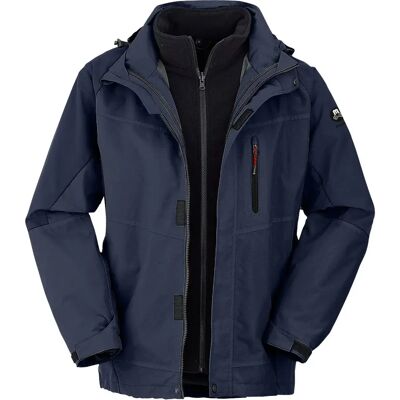 Maul Fürstenfeld II - 3 in 1 Herren Doppeljacke, blau 54 Maul Fürstenfeld II - 3 in 1 Herren Doppeljacke, blau 54