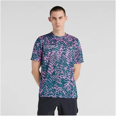 New Balance London Edition Athletics Printed Herren T-Shirt, pink L New Balance London Edition Athletics Printed Herren T-Shirt, pink L