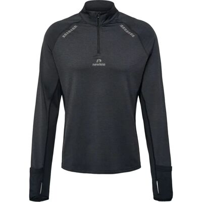 Newline Mesa 1/2 Zip Herren Rollkragenpullover, schwarz 2XL Newline Mesa 1/2 Zip Herren Rollkragenpullover, schwarz 2XL