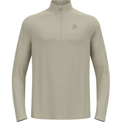 Odlo Essential 1/2 Zip Herren Rollkragenpullover, grau XL Odlo Essential 1/2 Zip Herren Rollkragenpullover, grau XL