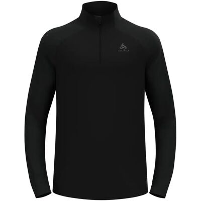 Odlo Essential Ceramiwarm Herren Rollkragenpullover, schwarz L Odlo Essential Ceramiwarm Herren Rollkragenpullover, schwarz L