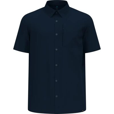 Odlo Essential Herren Hemd, blau M Odlo Essential Herren Hemd, blau M