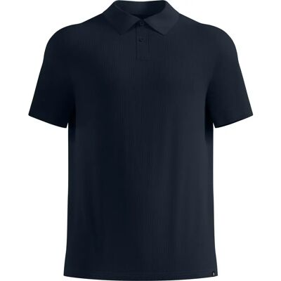 Odlo Cubic Light Herren Poloshirt, blau L Odlo Cubic Light Herren Poloshirt, blau L